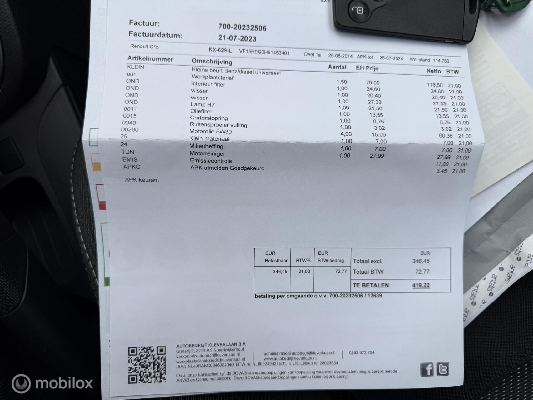 Foto van Renault Clio