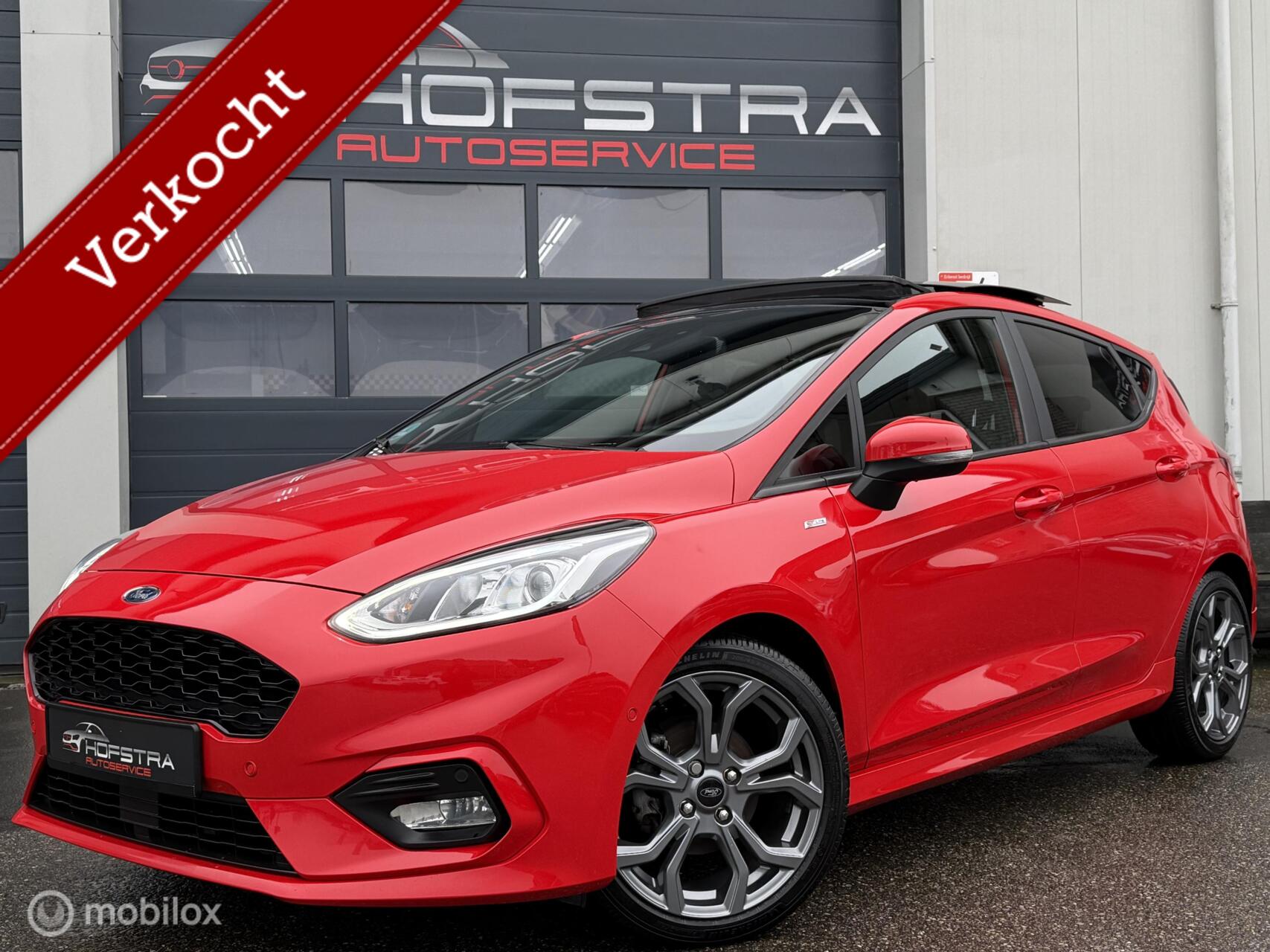 Ford Fiesta 1.0 EcoBoost Hybrid ST-Line X B&O Pano Adapt-Cruise VOL 2020 - voorkant
