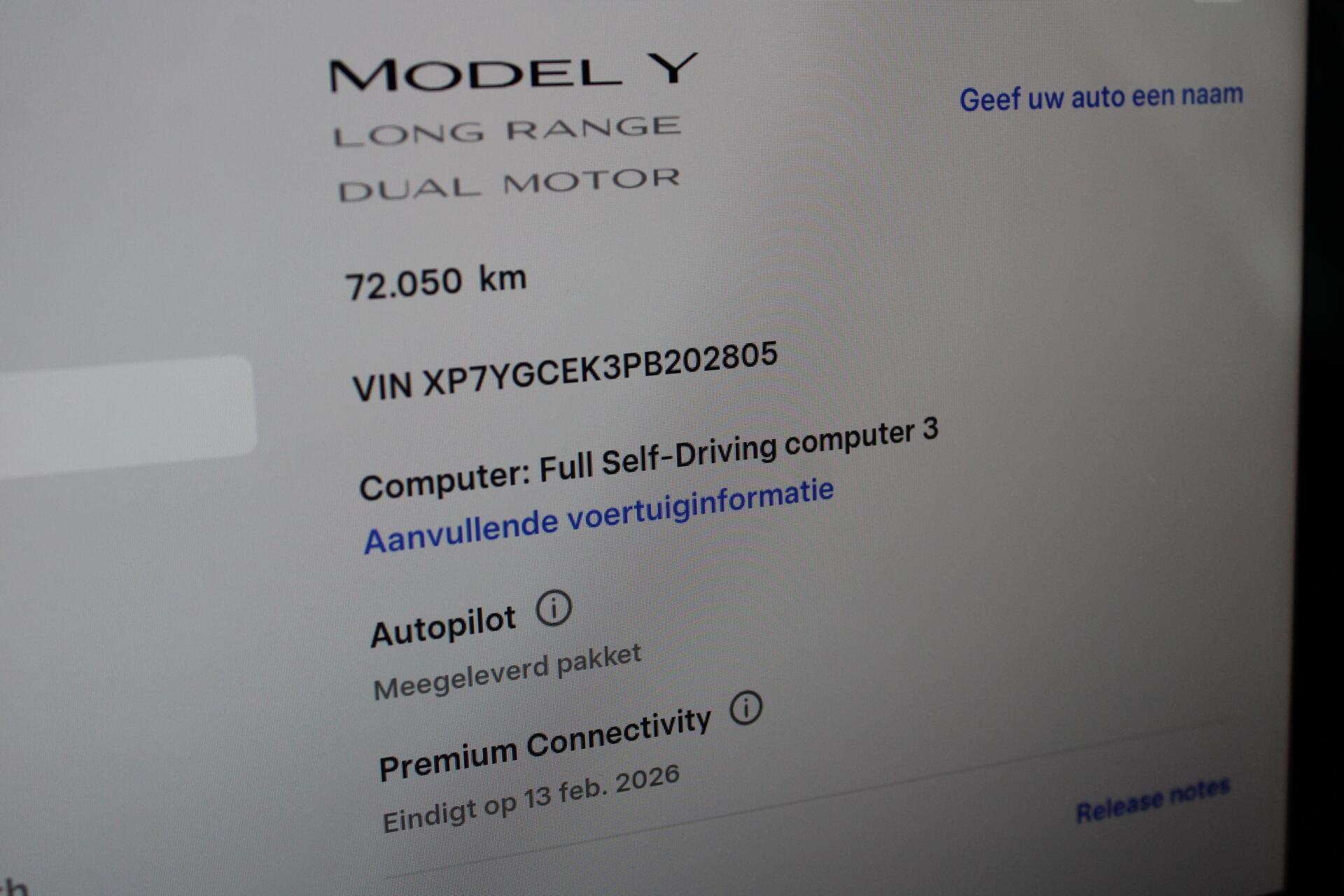 Foto van Tesla Model Y