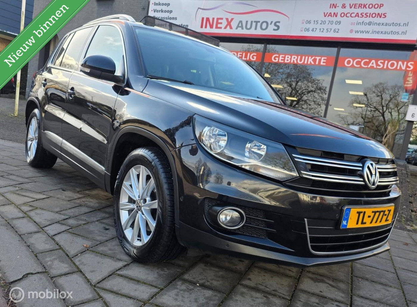 Volkswagen Tiguan 2.0 TDI Edition Panoramadak Lederen interieur BJ 14 2014 - voorkant