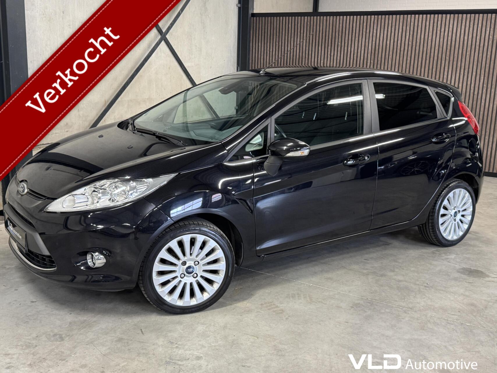 Ford Fiesta 2010 Titanium 1.25 82pk 5dr Clima Tel Stoelvw 2010 - voorkant