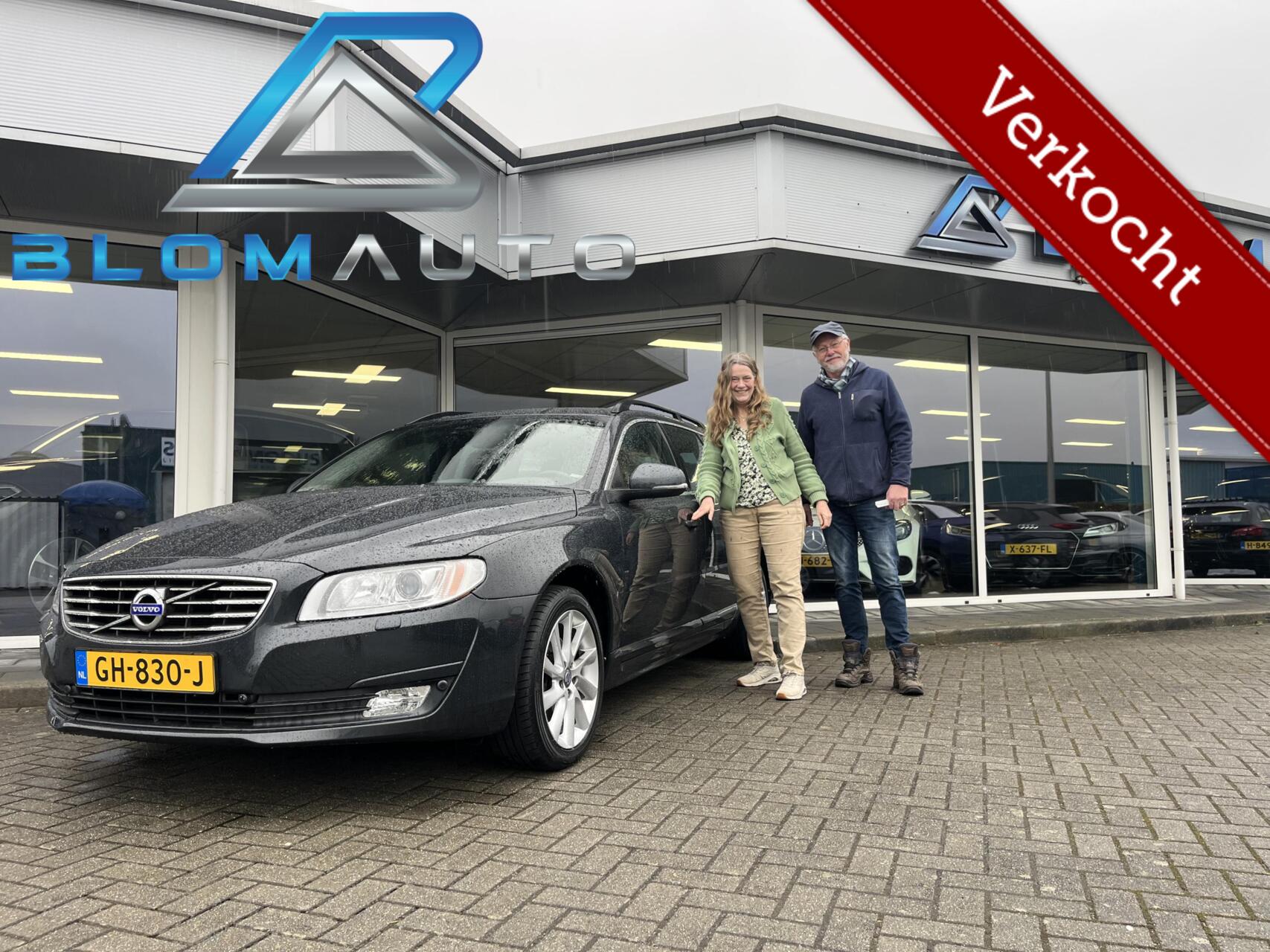 Volvo V70 2.0 D AUT LEDER+XENON+STANDKACHEL NL AUTO 2015 - voorkant