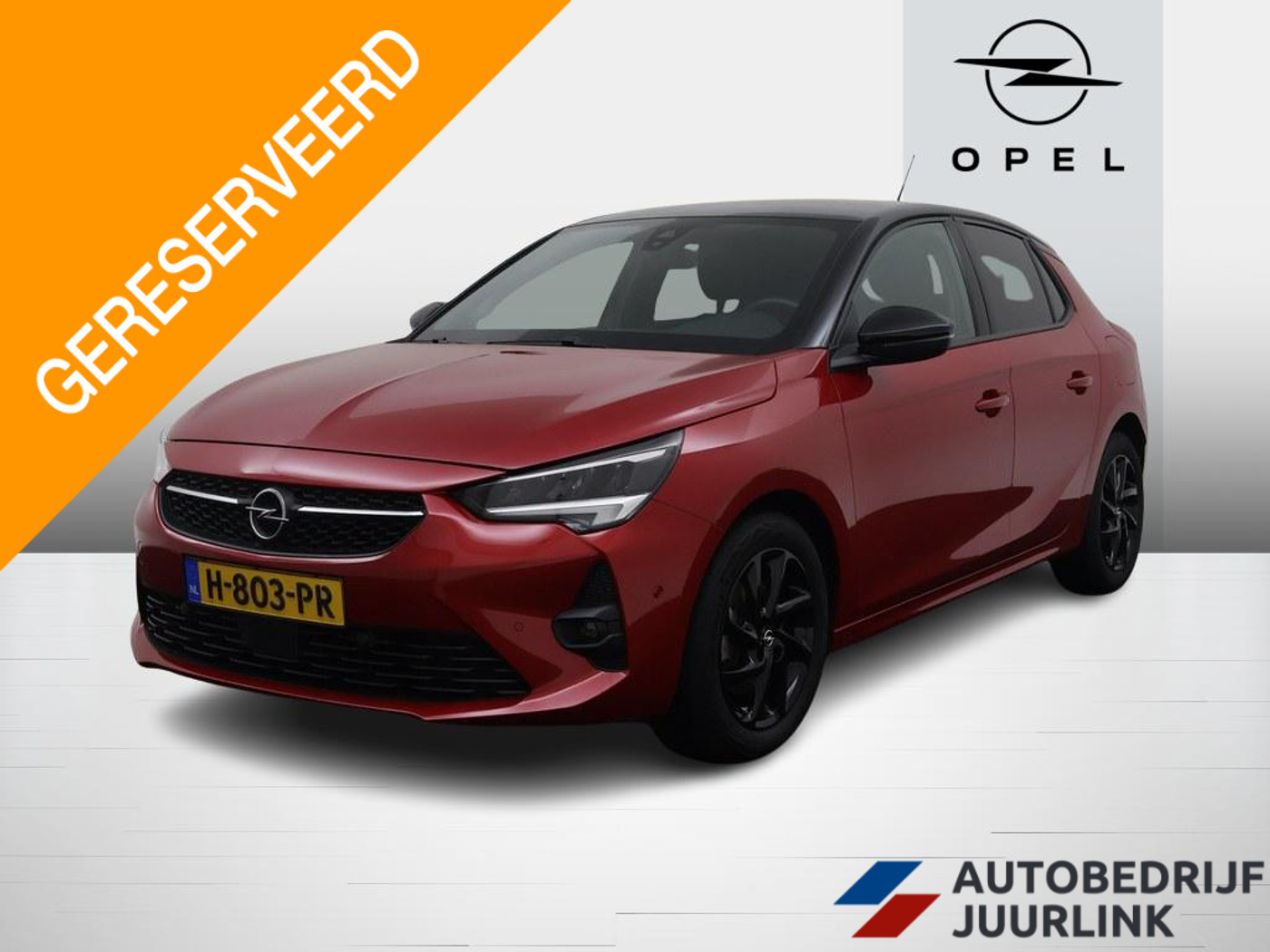 Opel Corsa 1.2T 130PK Automaat GS Line  Led/Nav/Camera 2020 - voorkant