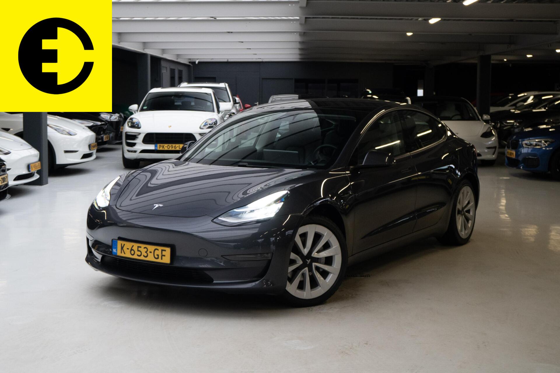 Tesla Model 3 Long Range AWD 75 kWh | SoH 91,9% | FSD | Incl.BTW 2020 - voorkant