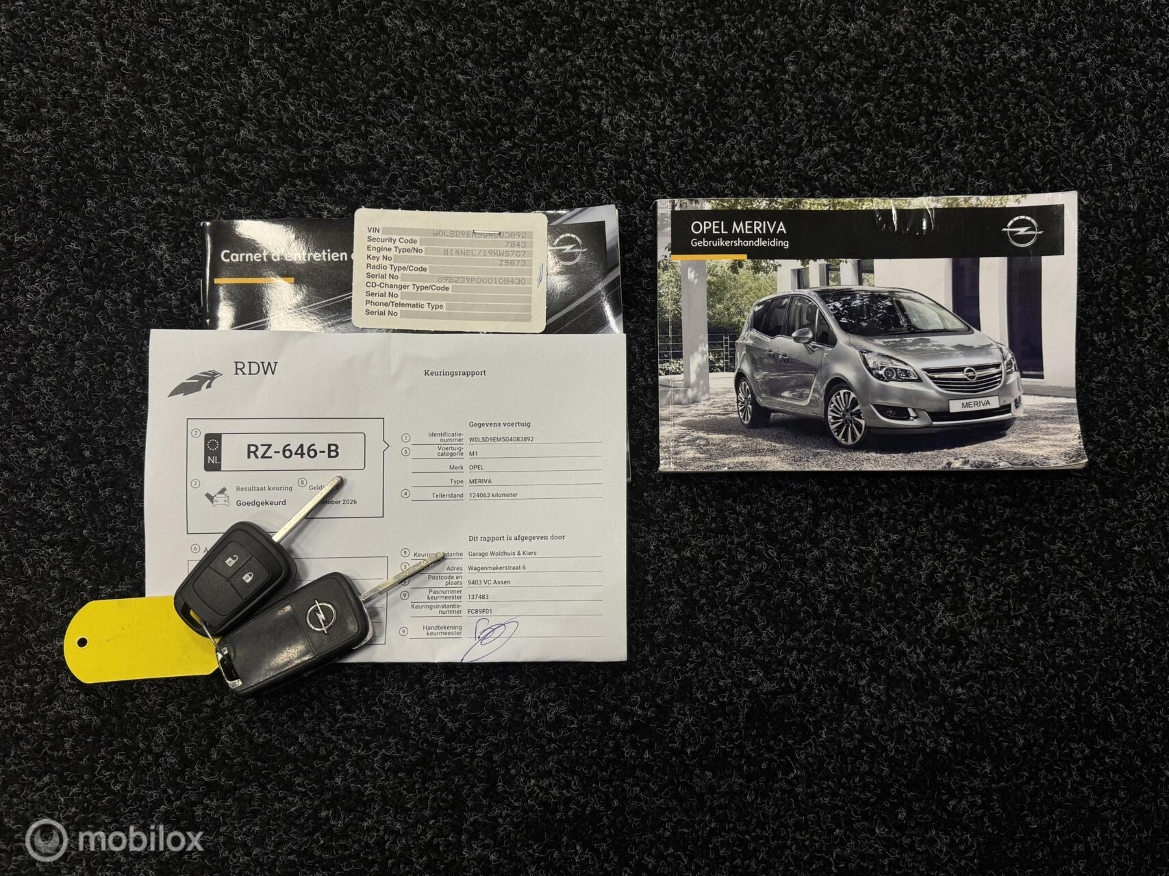 Foto van Opel Meriva