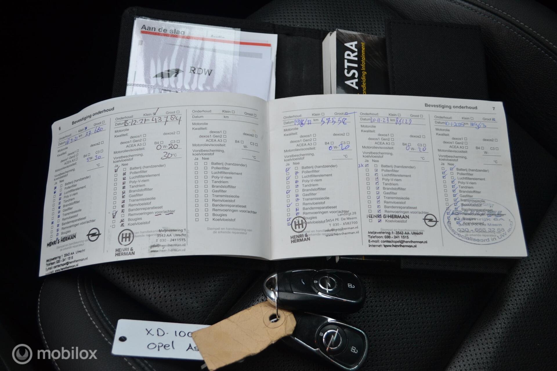 Foto van Opel Astra