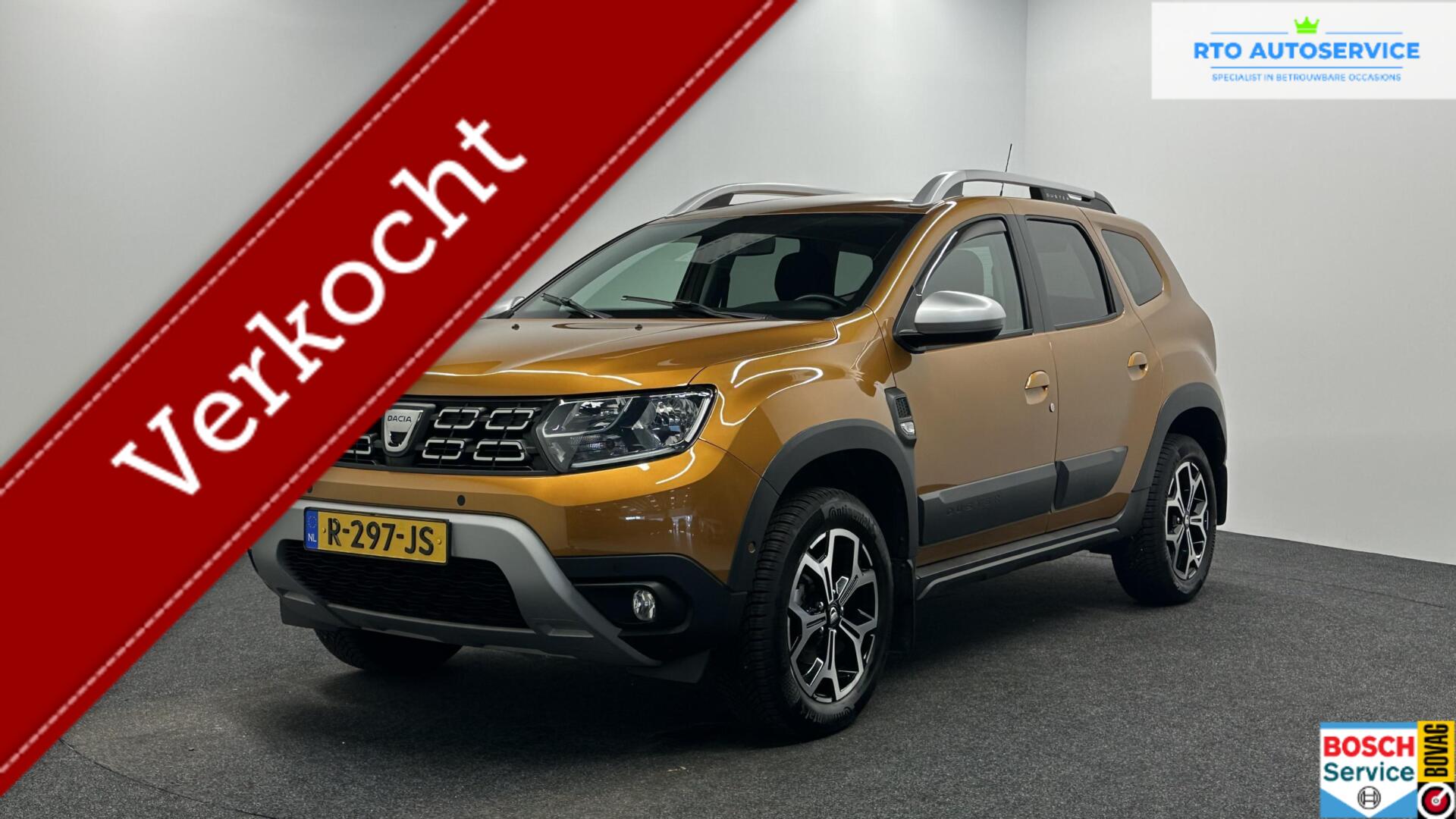 Dacia Duster 1.0 TCe Bi-Fuel Essential CAMERA TREKHAAK CRUISE NAVI LM. 2021 - voorkant