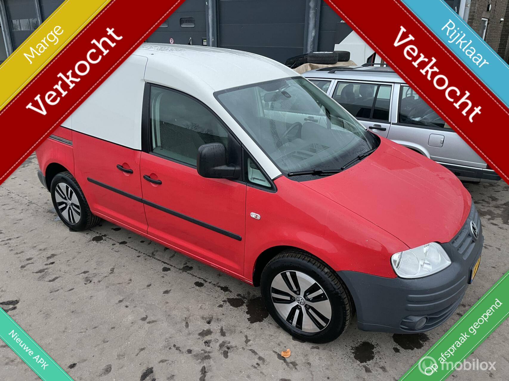 Volkswagen Caddy Combi 1.9 TDI EURO 5 AIRCO CRUISE 2011 - voorkant