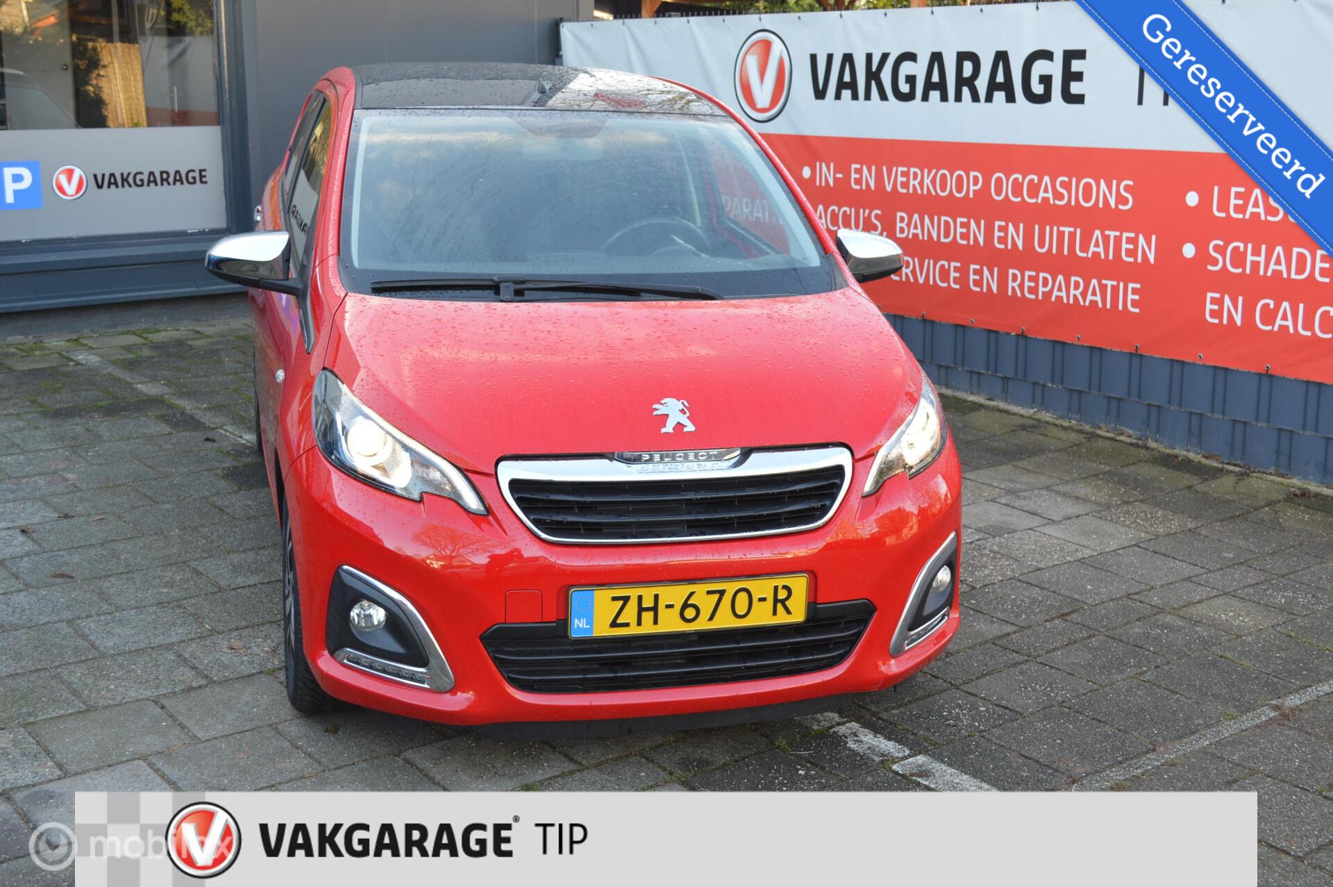 Peugeot 108 1.0 e-VTi Allure 2019 - voorkant