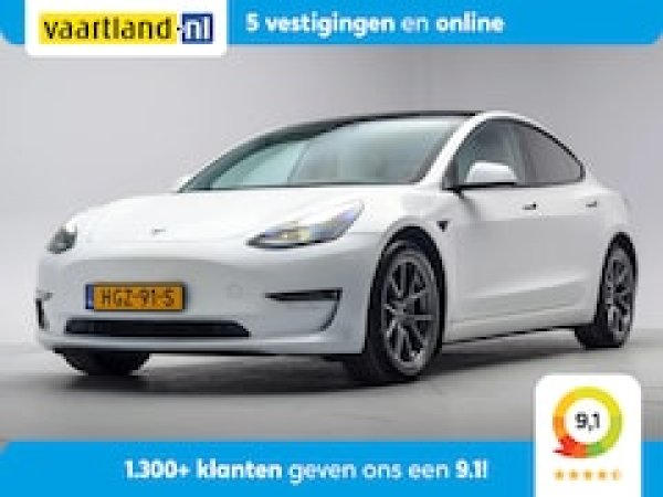 Tesla Model 3 Long Range AWD 2021 - voorkant