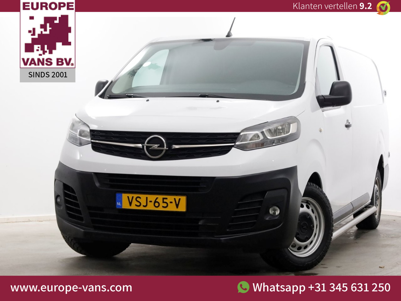Opel Vivaro 1.5 CDTI 102pk L3 Airco/Navi/Camera 10-2022 2022 - voorkant