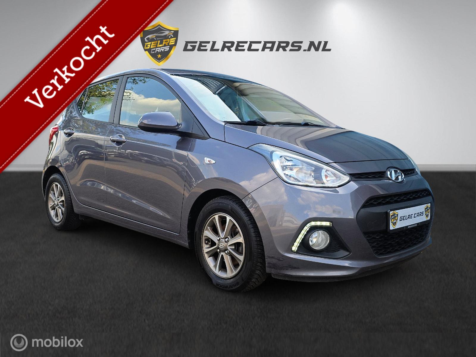 Hyundai I10 1.2i WORLDCUP EDITION LED TOPPER 2014 - voorkant