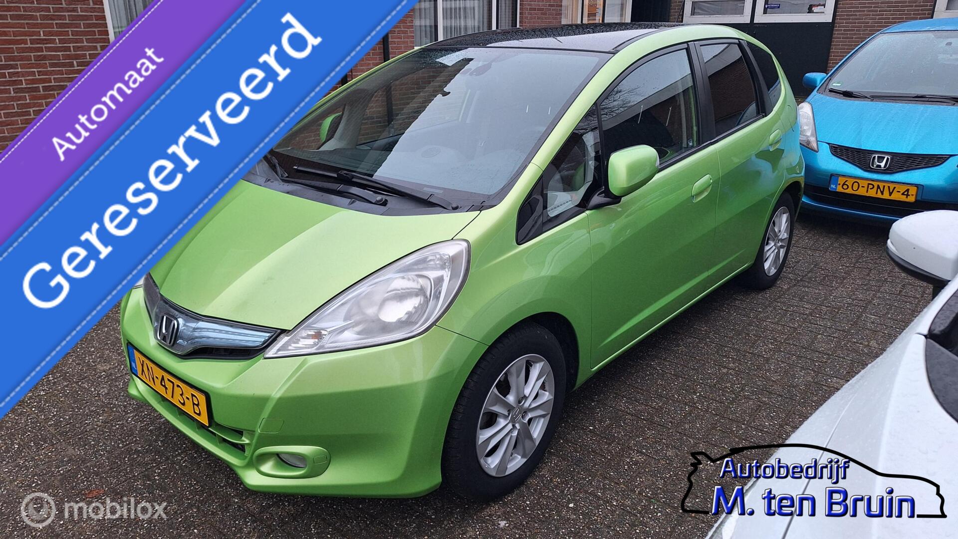 Honda Jazz 1.4 Hybrid Elegance /PANO/CLIMA/CRUISE 2011 - voorkant