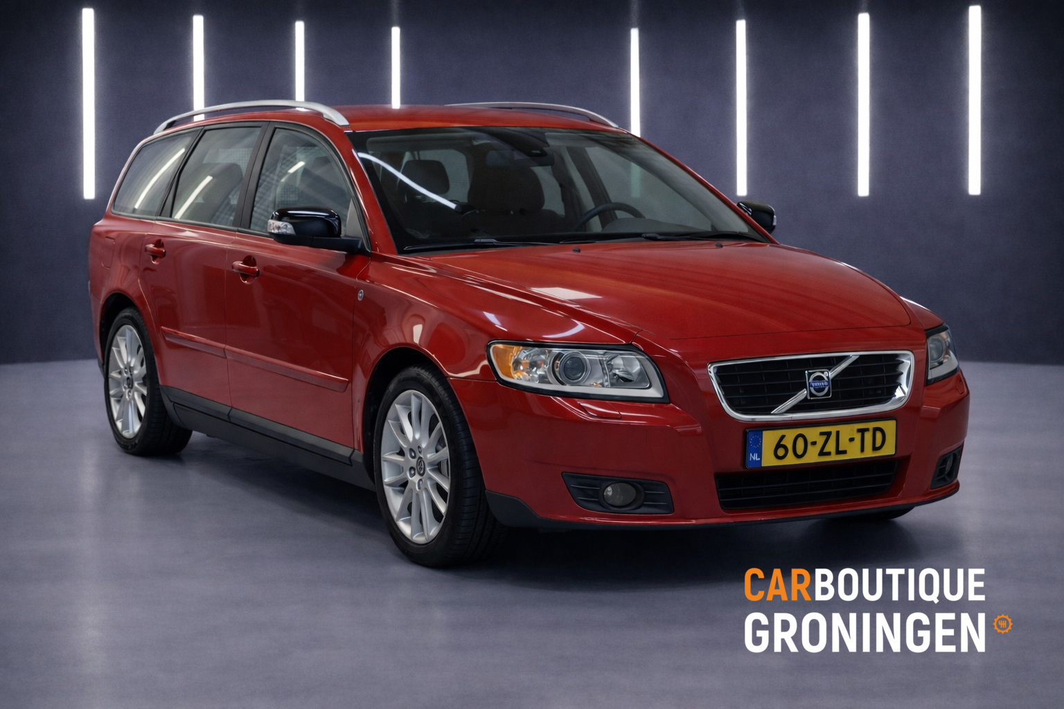 Volvo V50 1.8 Edition II | GOED OH | NW APK | ORI NL | LEDER 2008 - voorkant