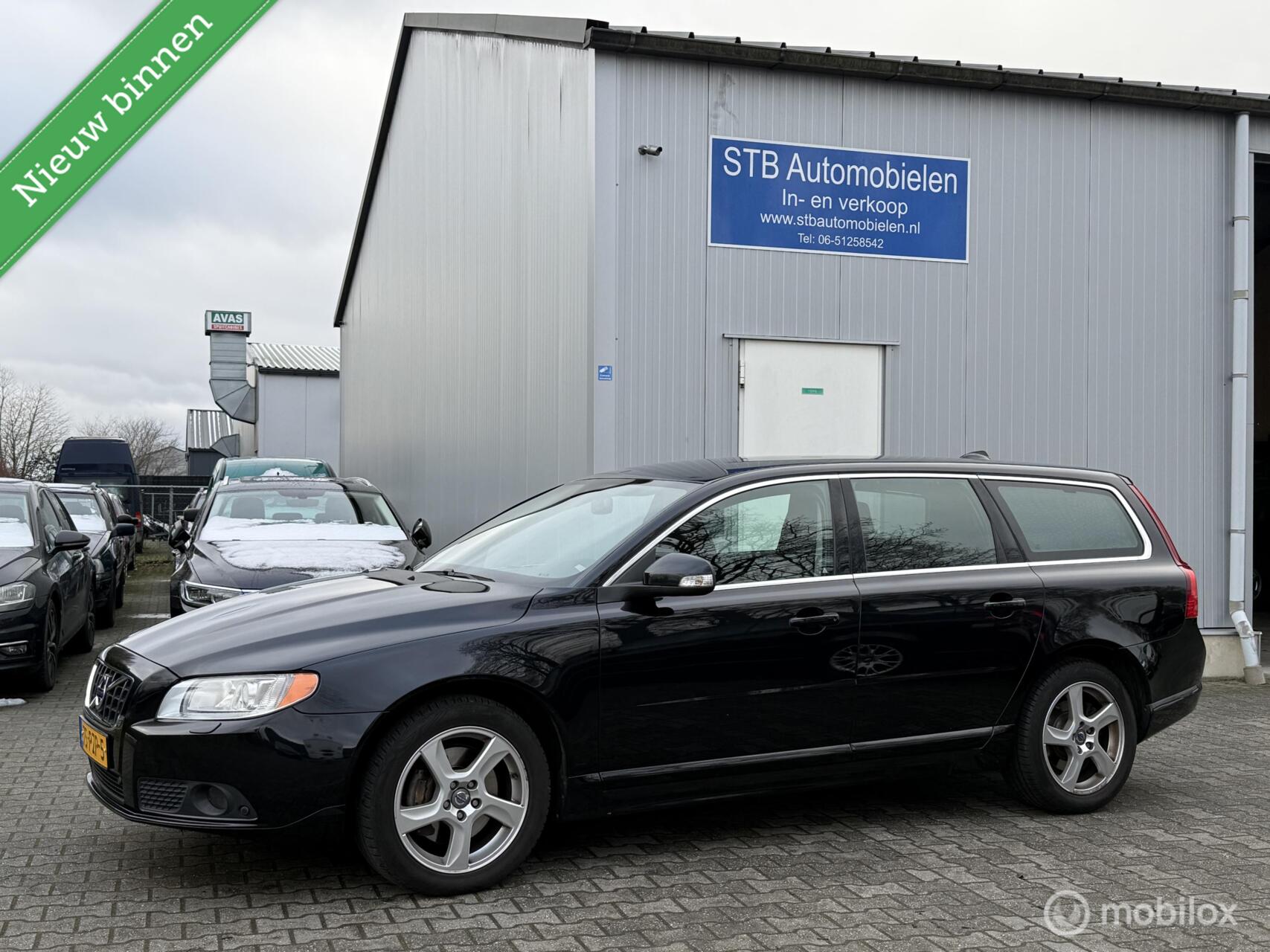 Volvo V70 2.0T, Automaat, Leer, Stoelverwarming 2011 - voorkant