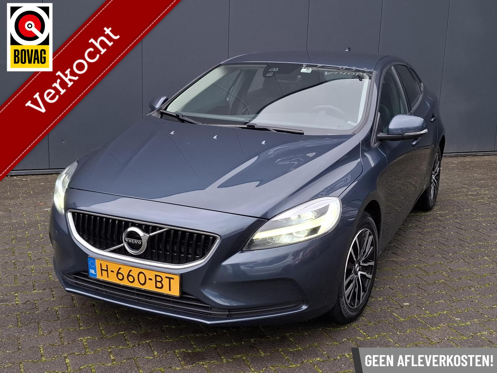 Volvo V40 1.5 T2 Polar+ / LED / STOELV. / NAVI / ENZ. 2020 - voorkant