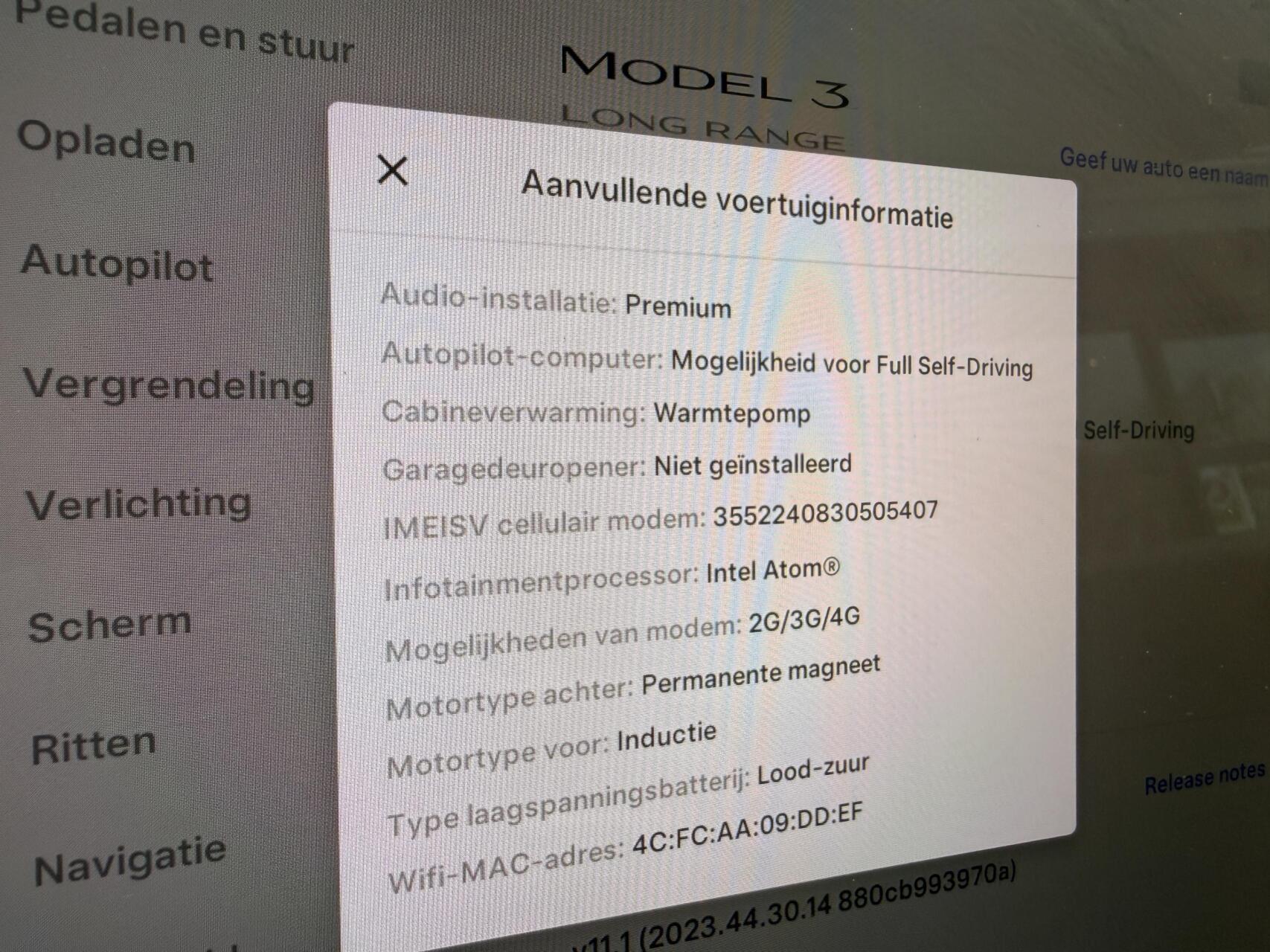 Foto van Tesla Model 3