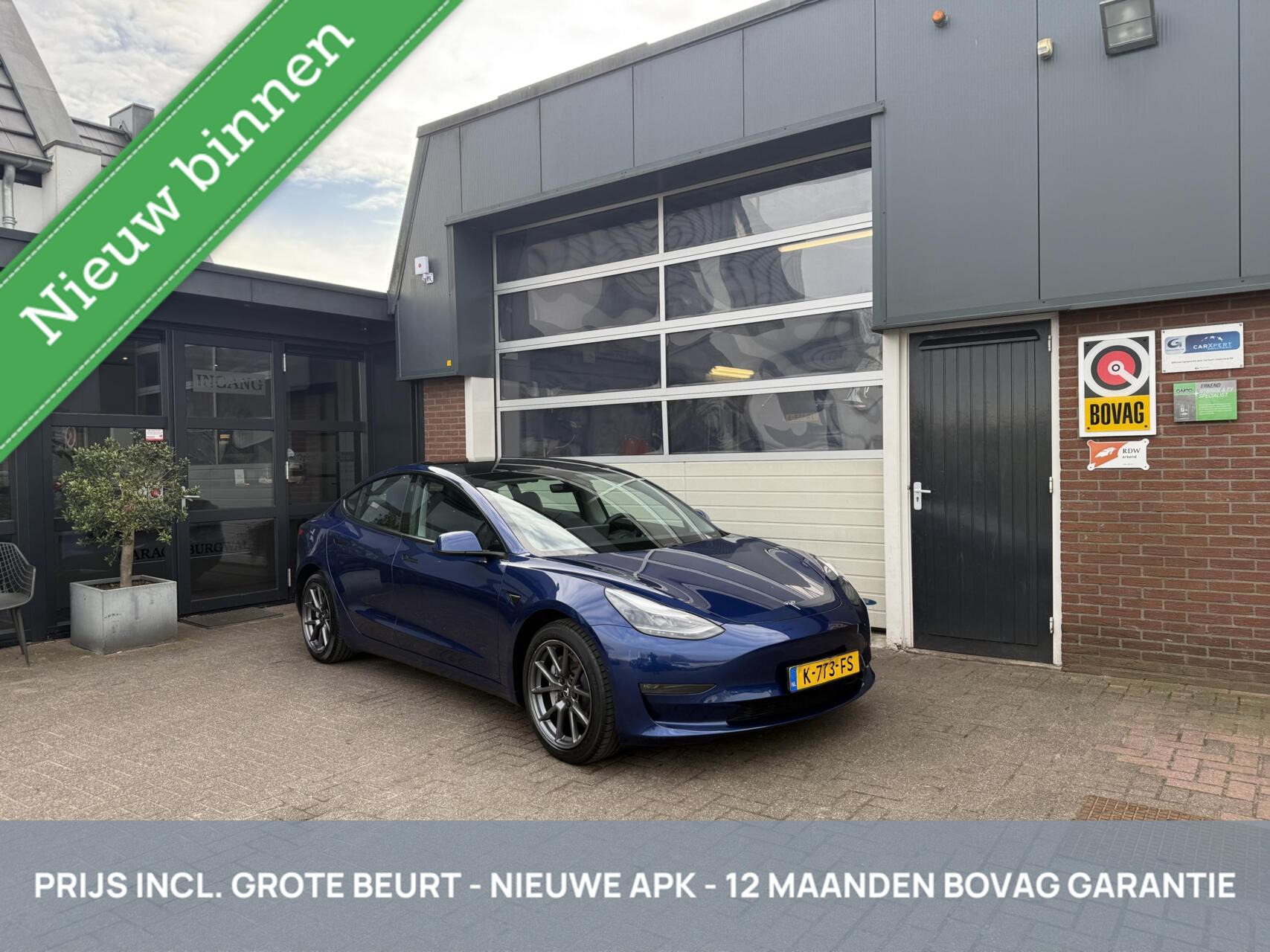 Tesla Model 3 Long Range 75 kWh SOH 95% FACELIFT *ALL-IN PRIJS* 2020 - voorkant