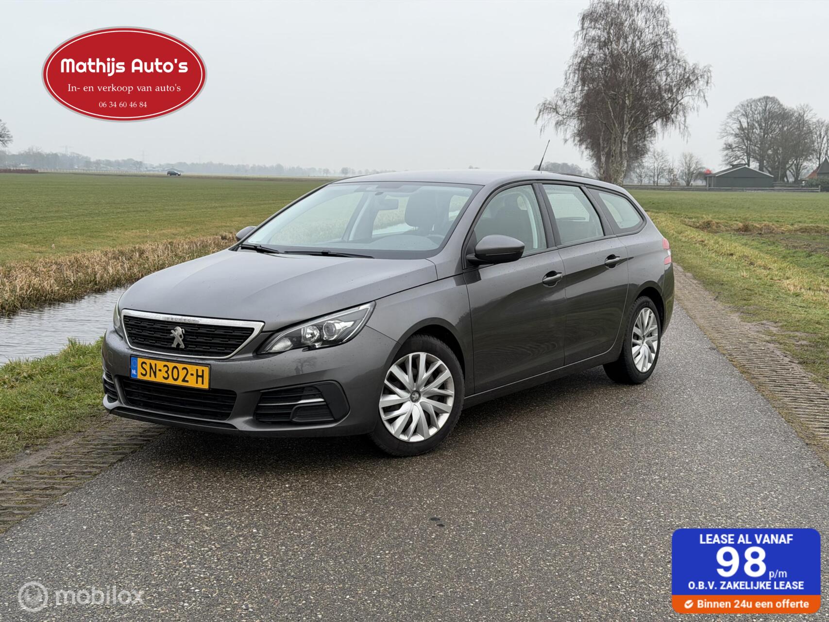 Peugeot 308 1.6 BlueHDI Blue Lease 2018 - voorkant