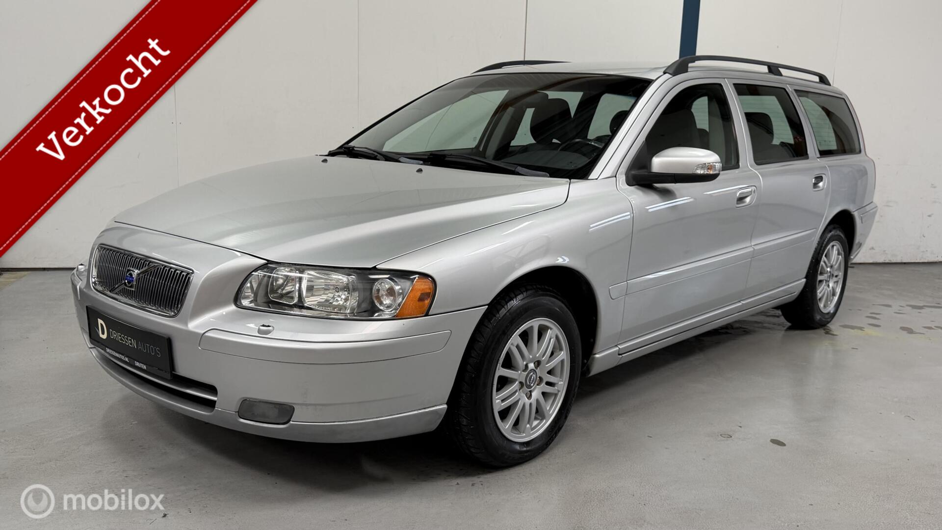 Volvo V70 2.4 Edition Classic LEER / YOUNGTIMER / 170PK 2007 - voorkant