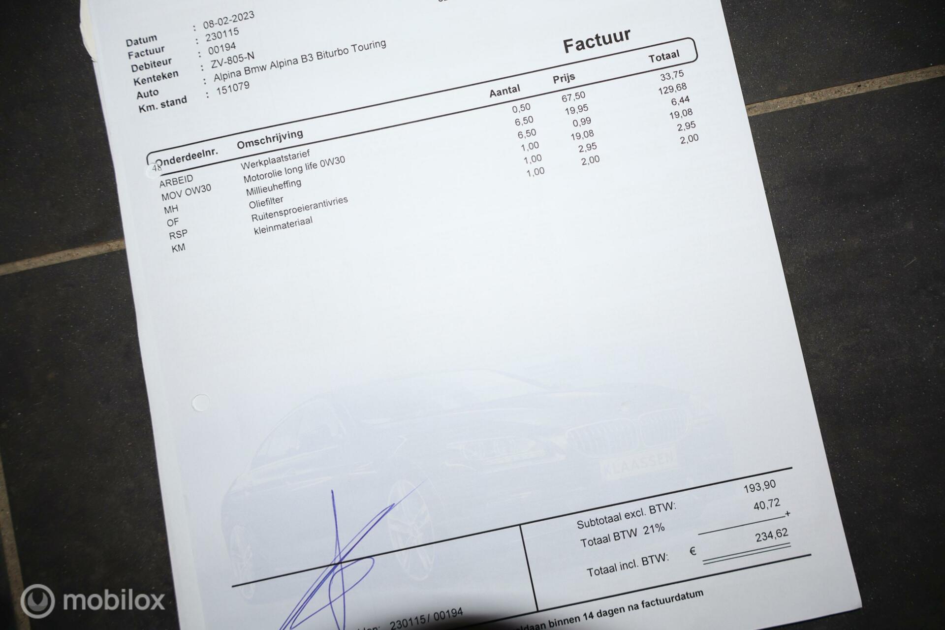 Foto van Alpina B3