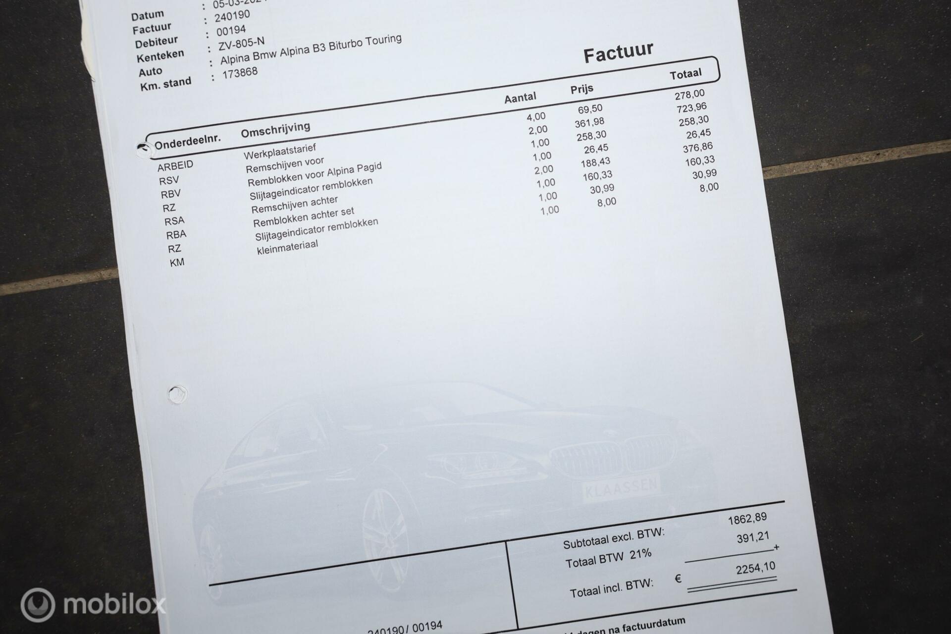 Foto van Alpina B3