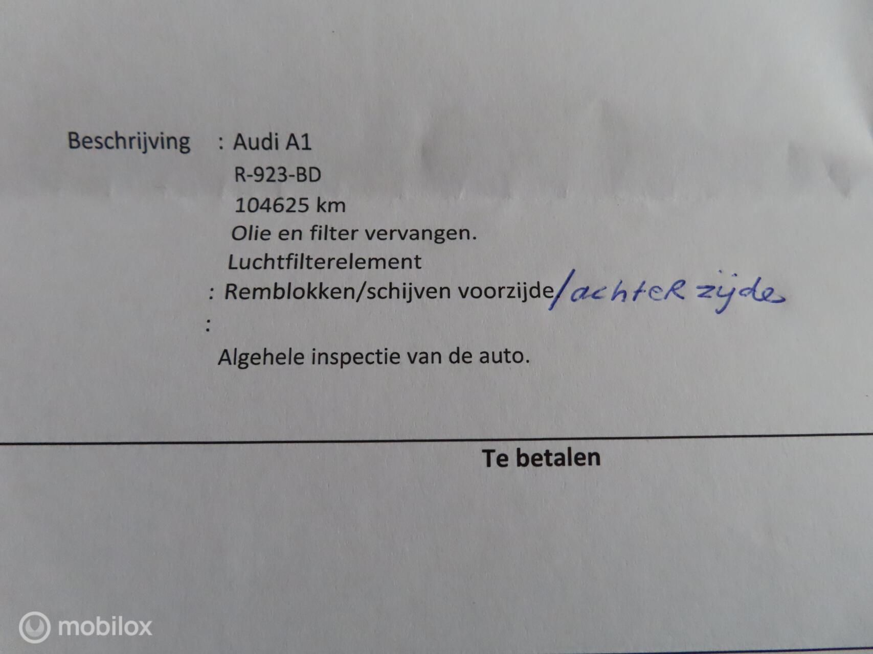 Foto van Audi A1 Sportback