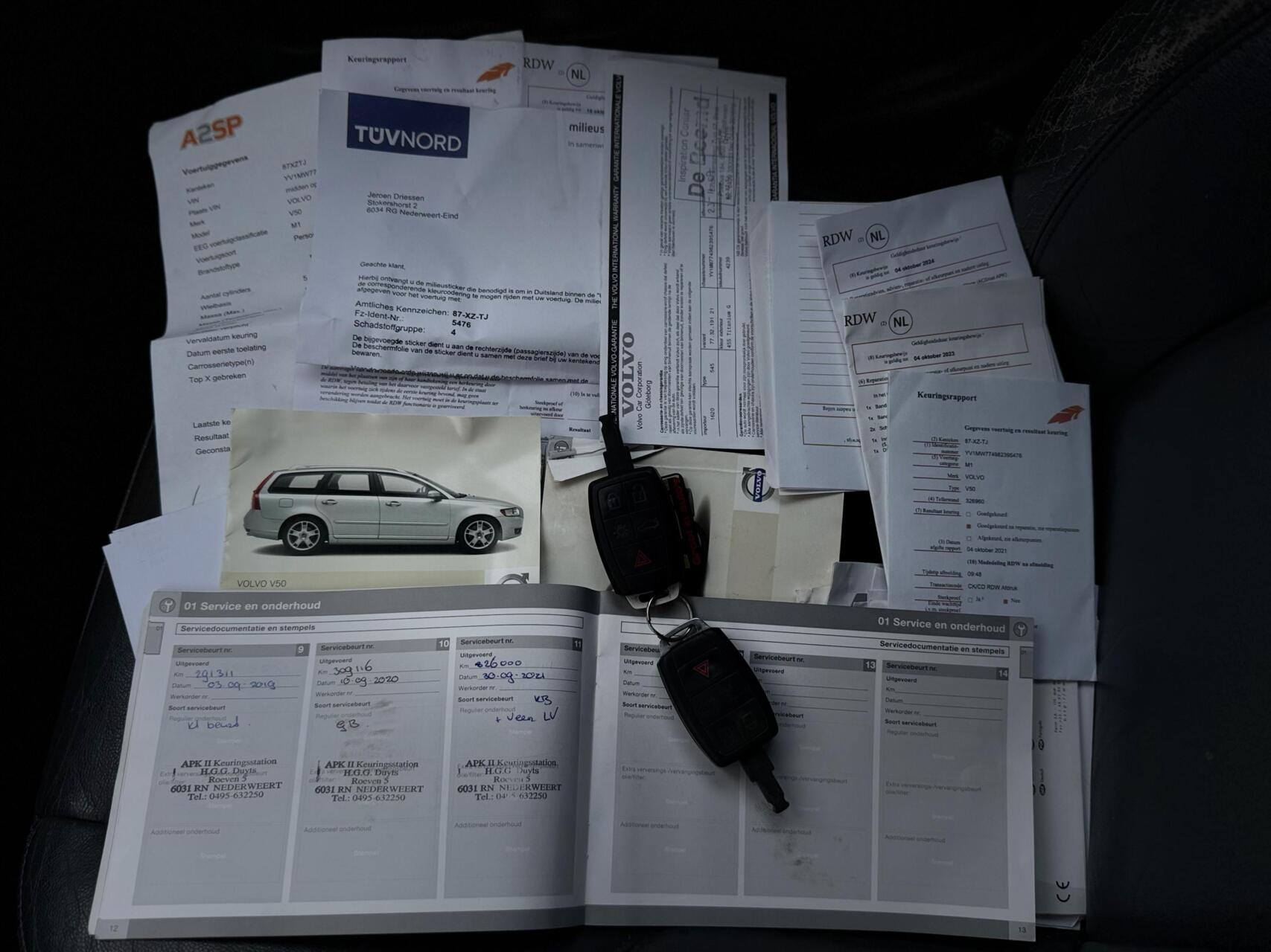 Foto van Volvo V50