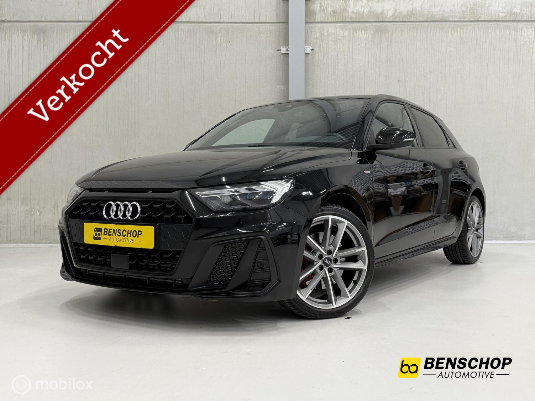 Audi A1 Sportback 40 TFSI 3x S-line 200pk Navi Sfeer LED Stoelv 2020 - voorkant