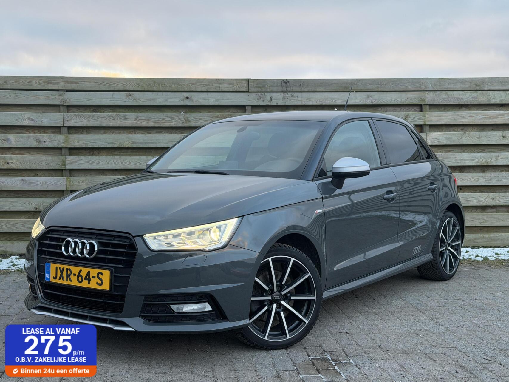 Audi A1 Sportback 1.4 TFSI S-line Aut Cruise Stoelverw 2018 - voorkant