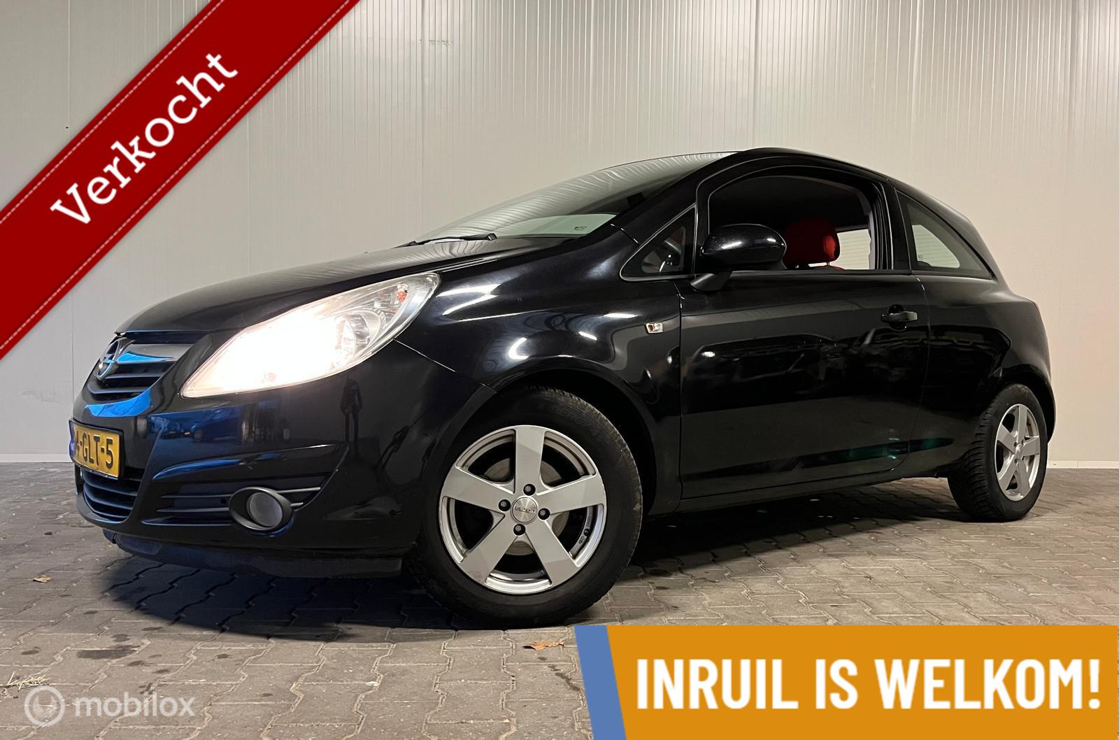 Opel Corsa 1.2-16V Business  // INRUILKOOPJE // 2008 - voorkant