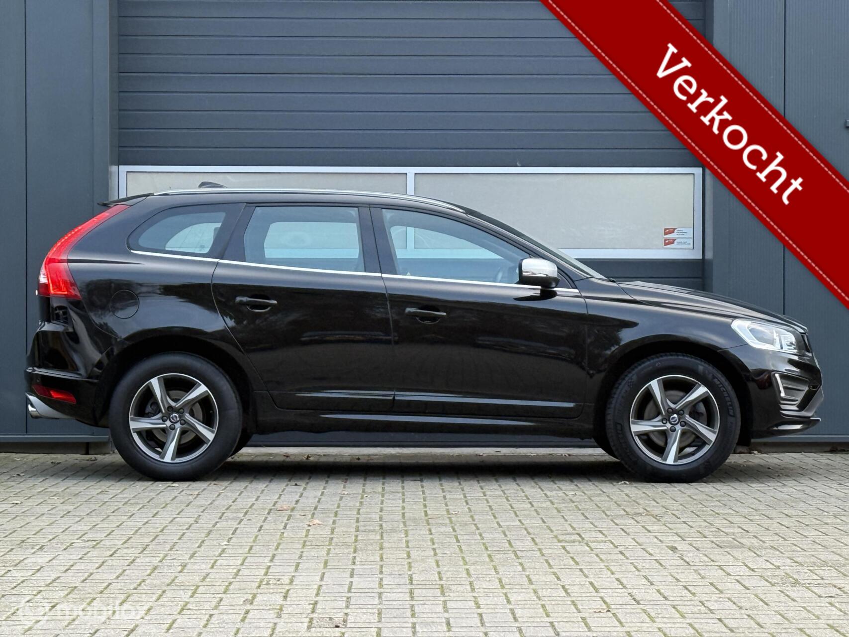 Volvo Xc60 2.0 T5 R-Design Geartronic-8 -trekhaak-leder-navi-dealerauto 2015 - voorkant