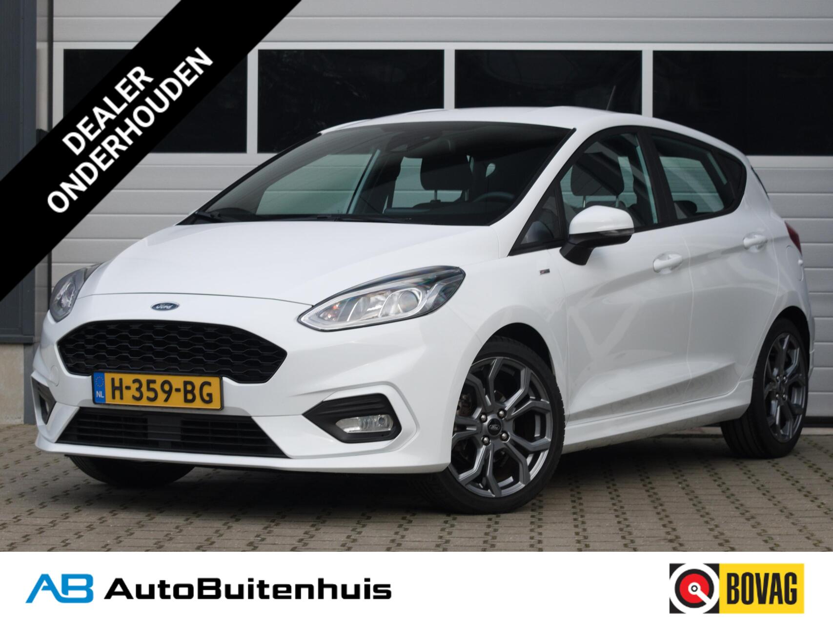 Ford Fiesta 1.0 EcoBoost ST-Line|1e Eigenaar|NAVI|CARPLAY|CRUISE|CLIMATE|PDC|DAB+ 2020 - voorkant