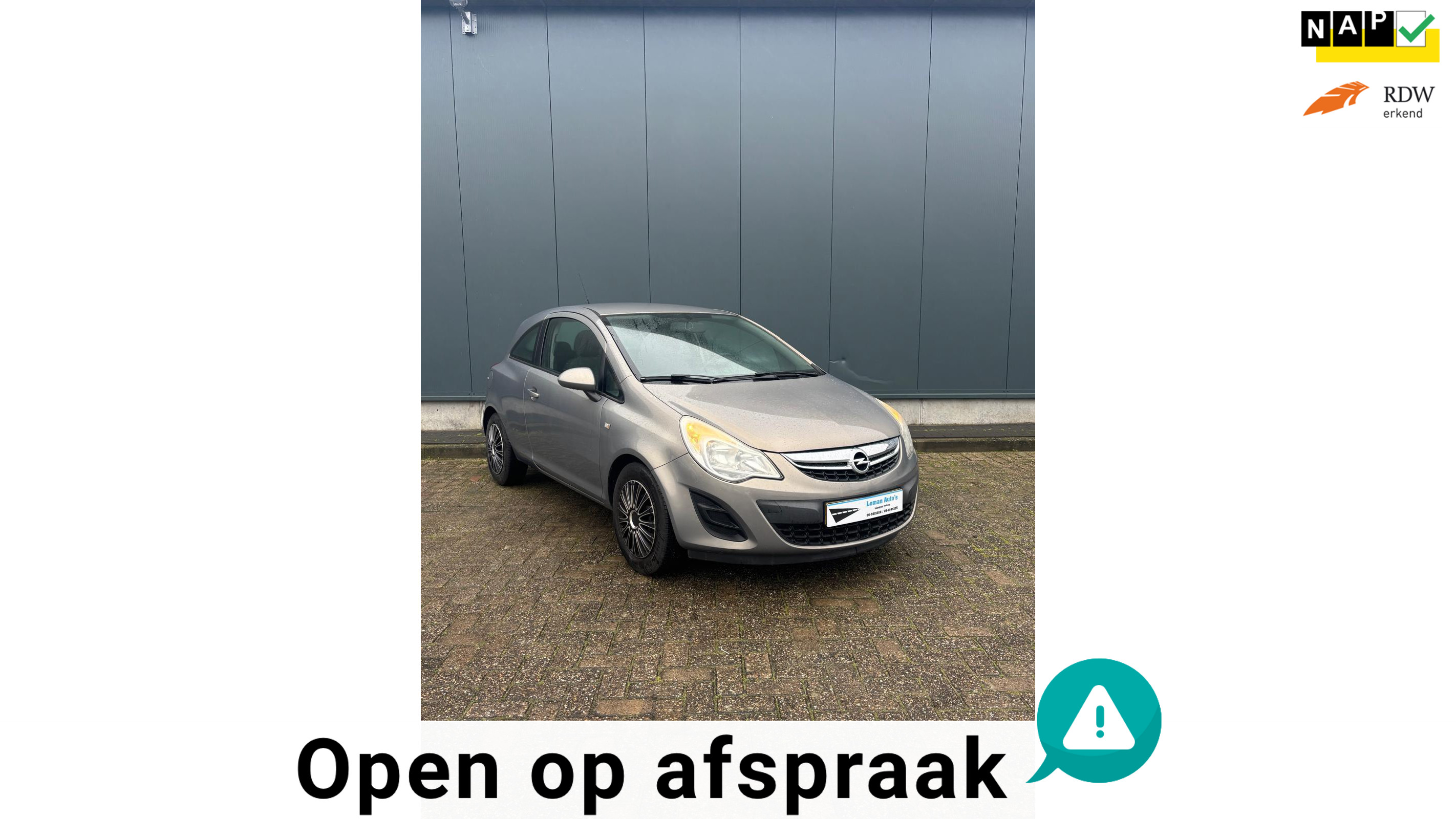 Opel Corsa 1.2 EcoFlex Color Edition LPG 2011 - voorkant