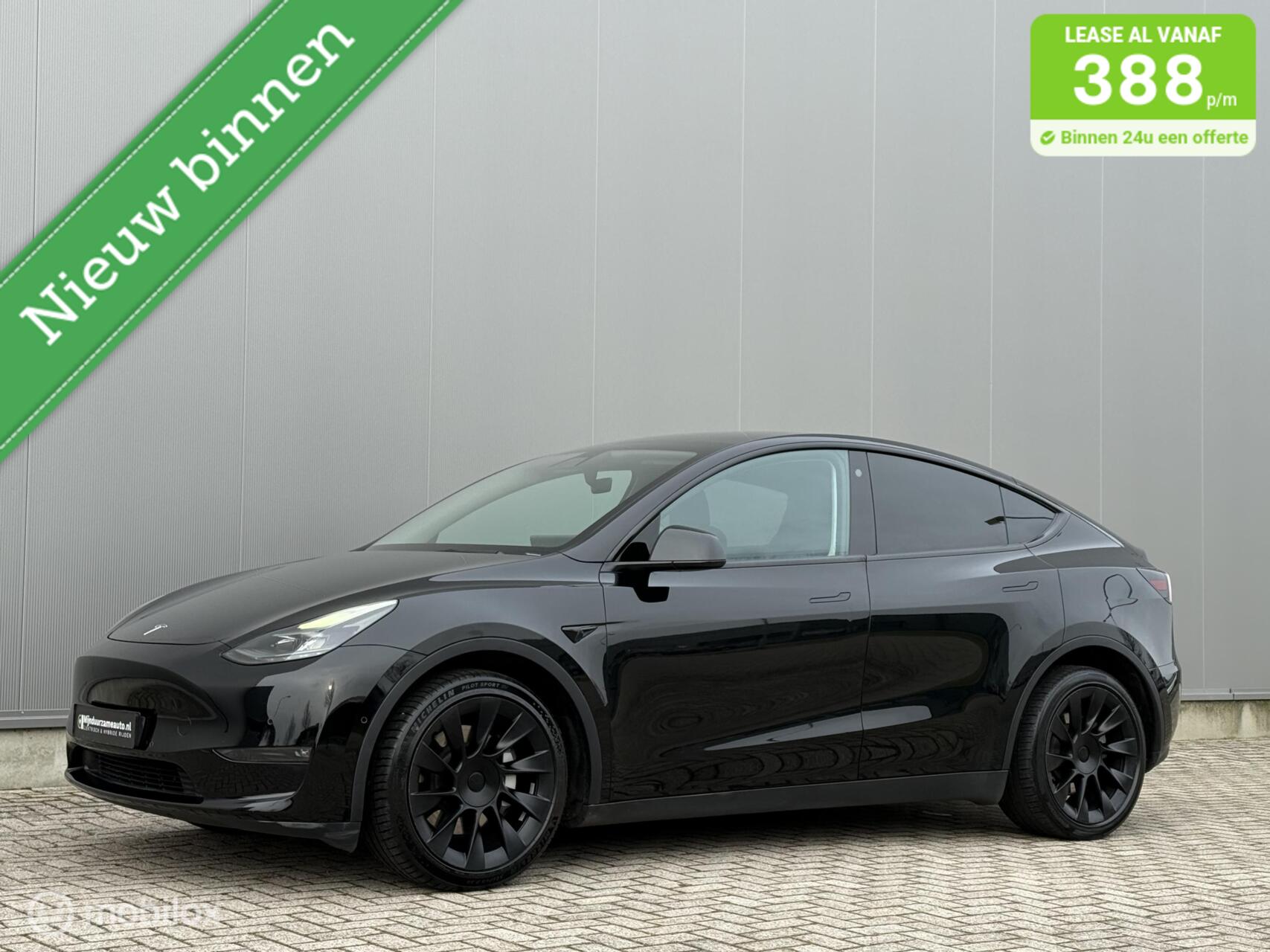 Tesla Model Y Long Range AWD 75 kWh 2021 , 91% SOH, Trekhaak 2021 - voorkant