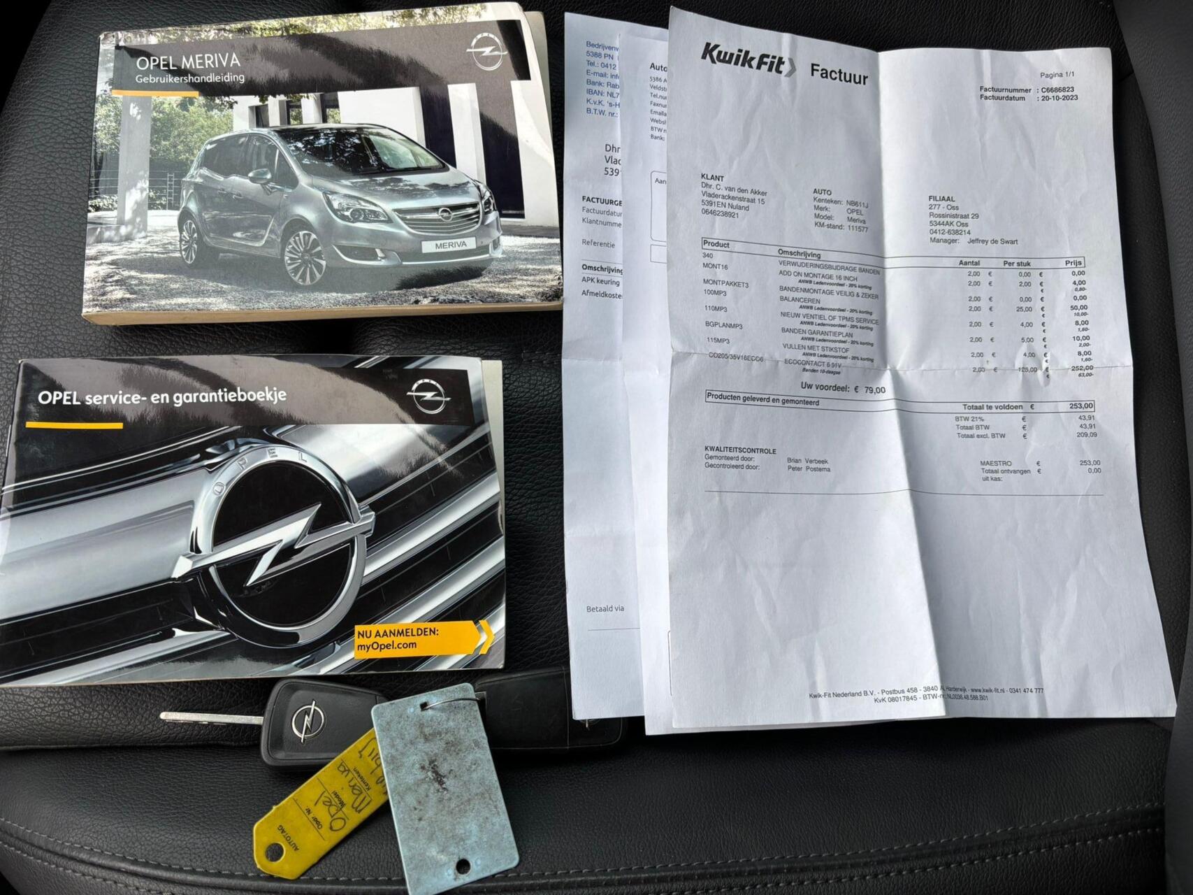 Foto van Opel Meriva