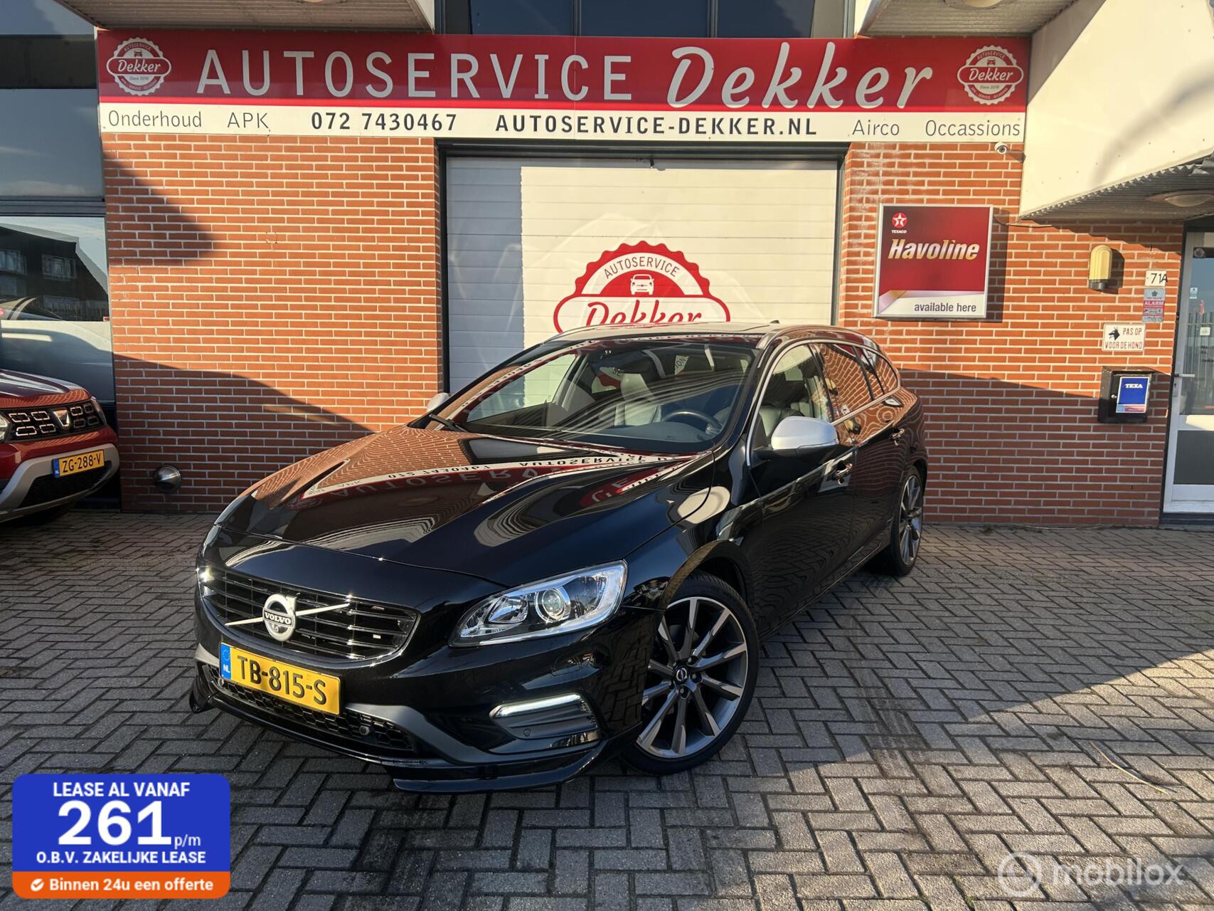 Volvo V60 2.0 T4 R-Design 2018 - voorkant