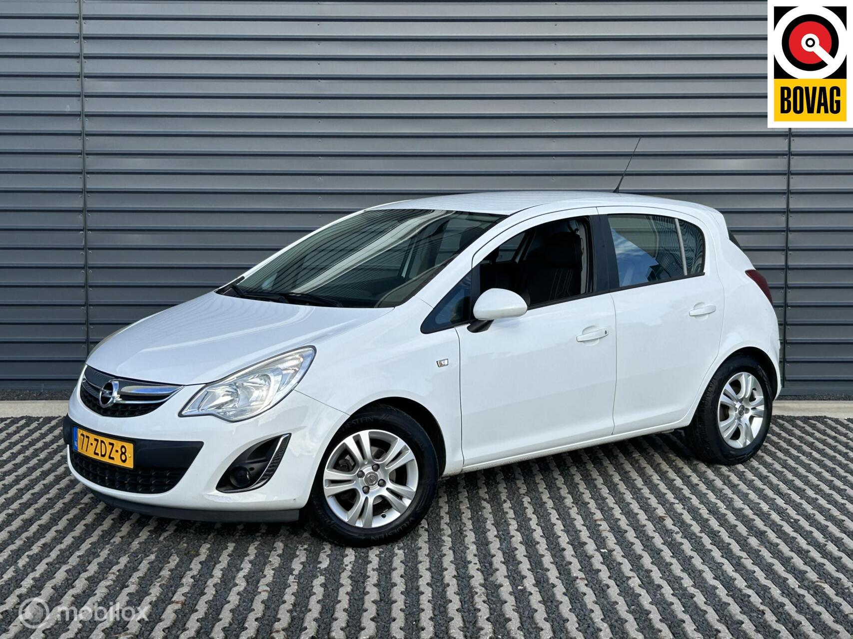 Opel Corsa 1.2 Anniversay Edition LPG | 1e eig | Goed onderh 2012 - voorkant