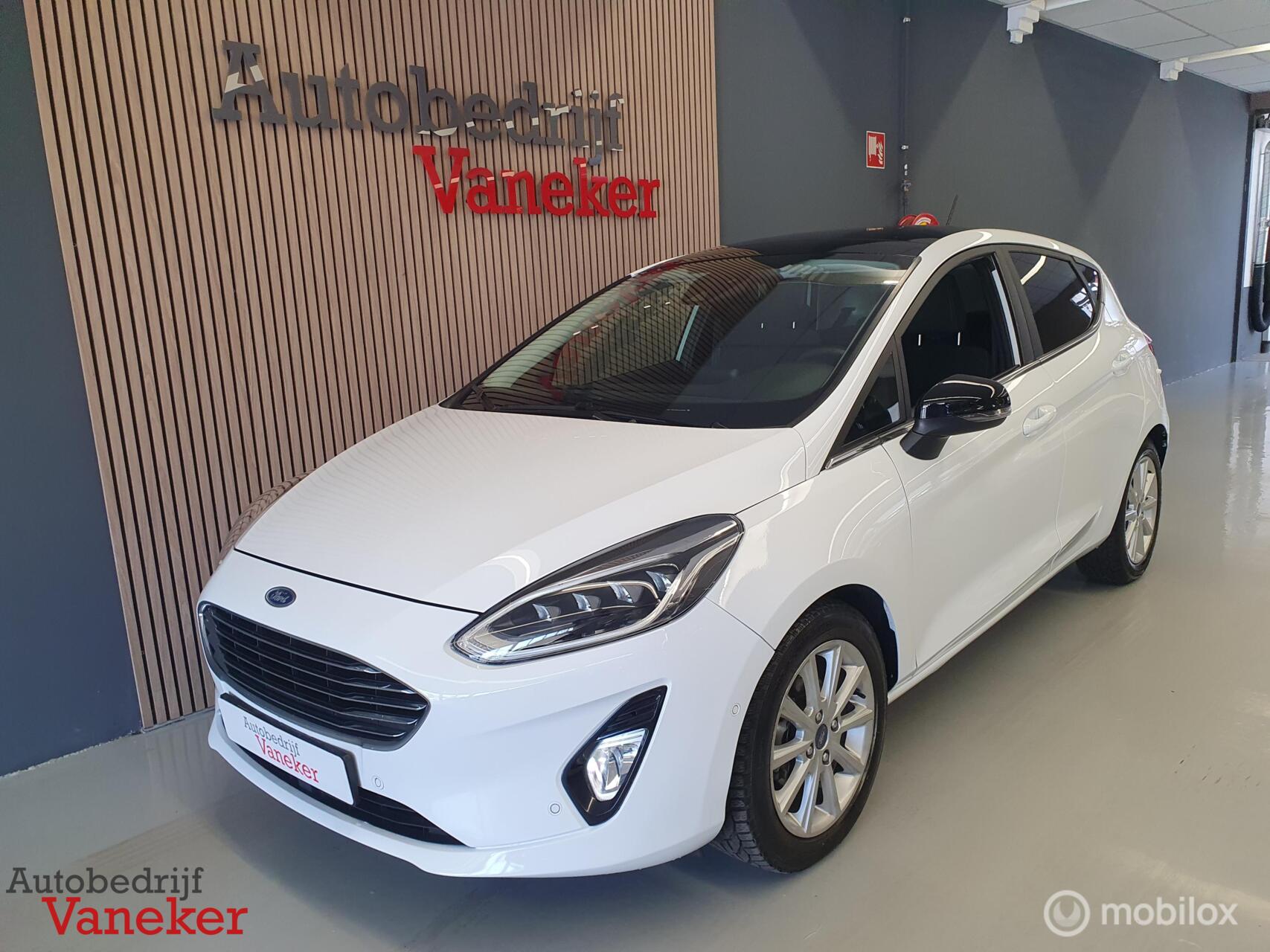 Ford Fiesta 1.0 EcoBoost Titanium|Schuifdak|ACC|Cam|Carplay 2020 - voorkant