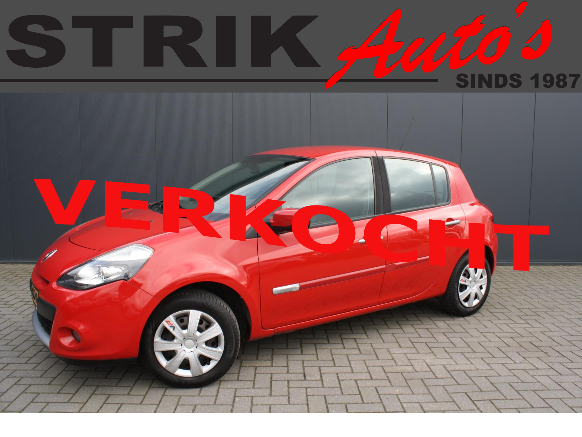 Renault Clio 1.2 Expression - NAVIGATIE - AIRCO - RIJKLAAR 2010 - voorkant