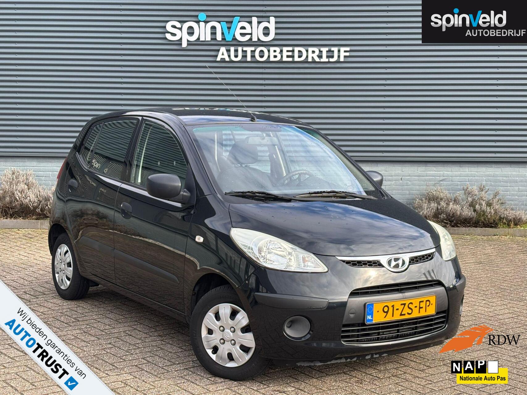 Hyundai I 10 1.1 Active BJ`08 NAP NL Stuurbekr. 5drs 2008 - voorkant