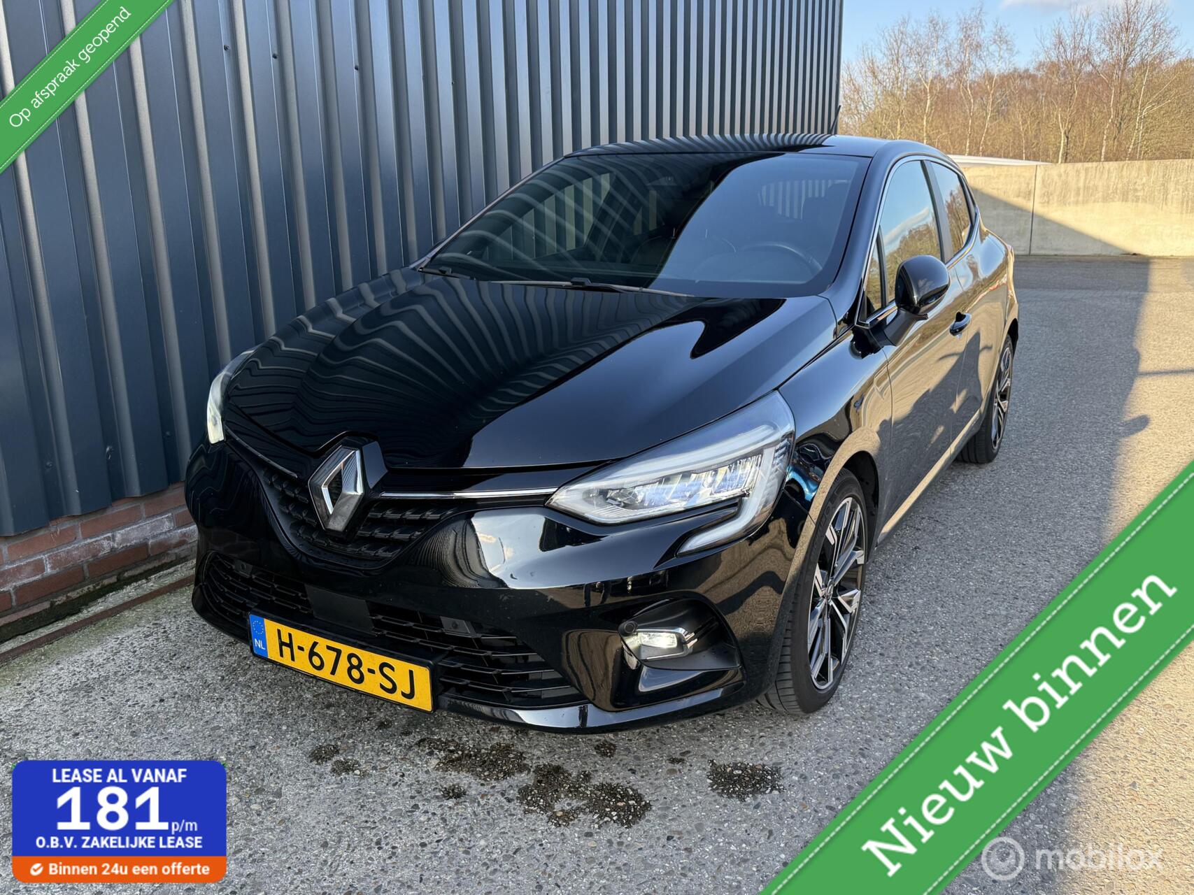 Renault Clio 1.0 TCe Intens BOSE/CAMERA/LANE ASSIST/NAP/DEALER ONDERHOUDEN 2020 - voorkant