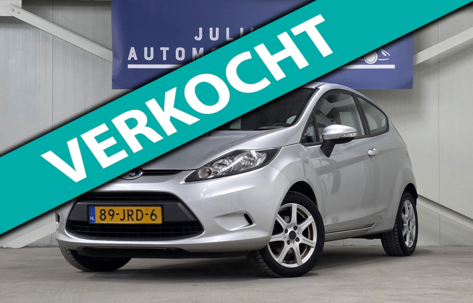 Ford Fiesta 1.25 Limited Goed Onderhouden Airco Garantie Nieuwe APK! 2009 - voorkant