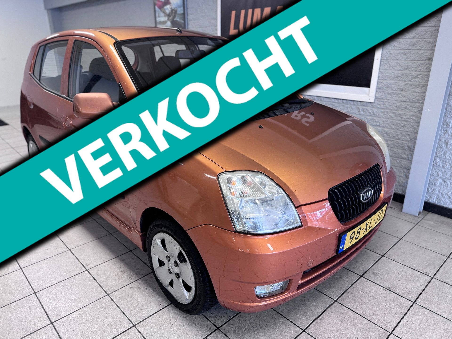 Kia Picanto 1.0 D-light | Airco | 5 Deurs | Nieuwe apk 2007 - voorkant