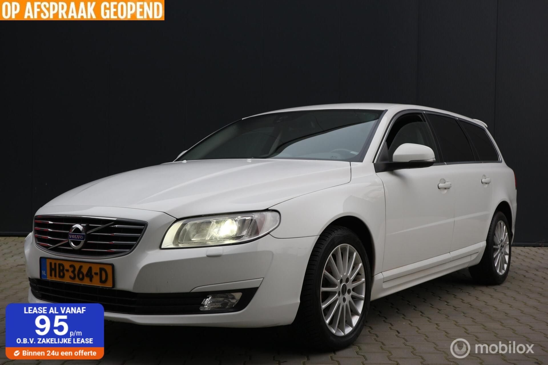 Volvo V70 2.0 D2 120pk XENON/NAVIGATIE/FACELIFT/25-09-2015 2015 - voorkant