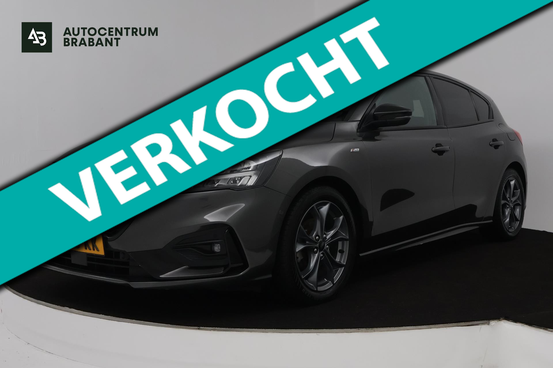 Ford Focus 1.0 EcoBoost Hybrid ST Line X Business (CAMERA, STOEL/STUUR VERWARMING, LANE-ASSIST, CRUISE CONTROL ADAPTIEF) 2020 - voorkant