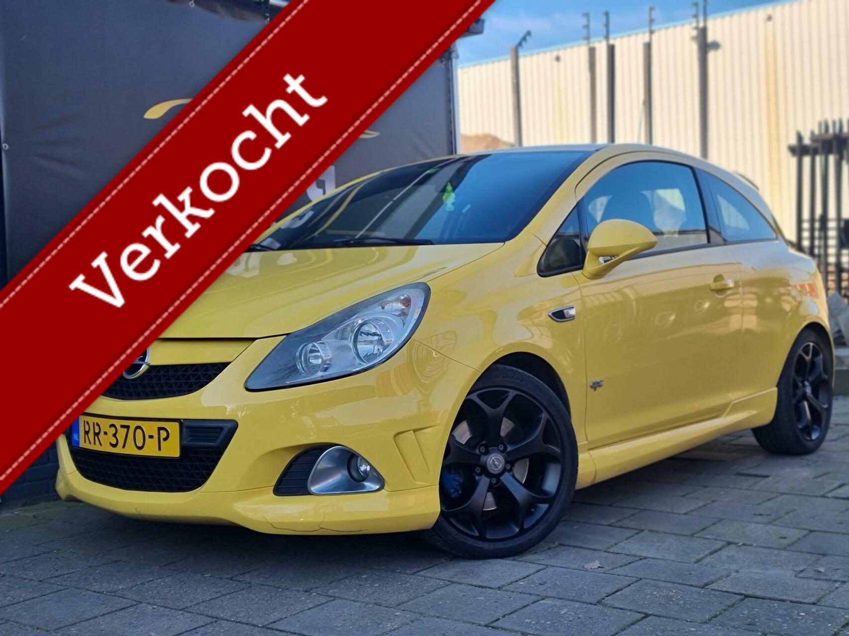 Opel Corsa 1.6 OPC/Airco/Cruise Contr/Kuipstoelen/17''/192PK 2009 - voorkant