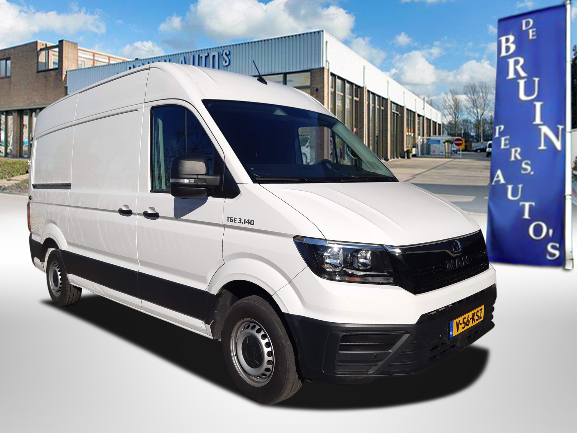 Man Tge 103Kw/140Pk L3/H3 Autom. Cruisecontrol Camera PDC 2023 - voorkant