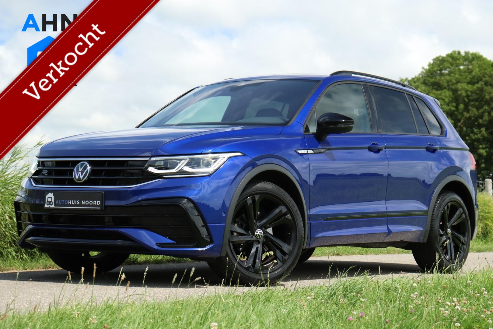 Volkswagen Tiguan 1.5 TSI / 2x R-Line / Black Style / Virtual Cockpit / 150PK / Camera / LED / Trekhaak / 19"! 2022 - voorkant