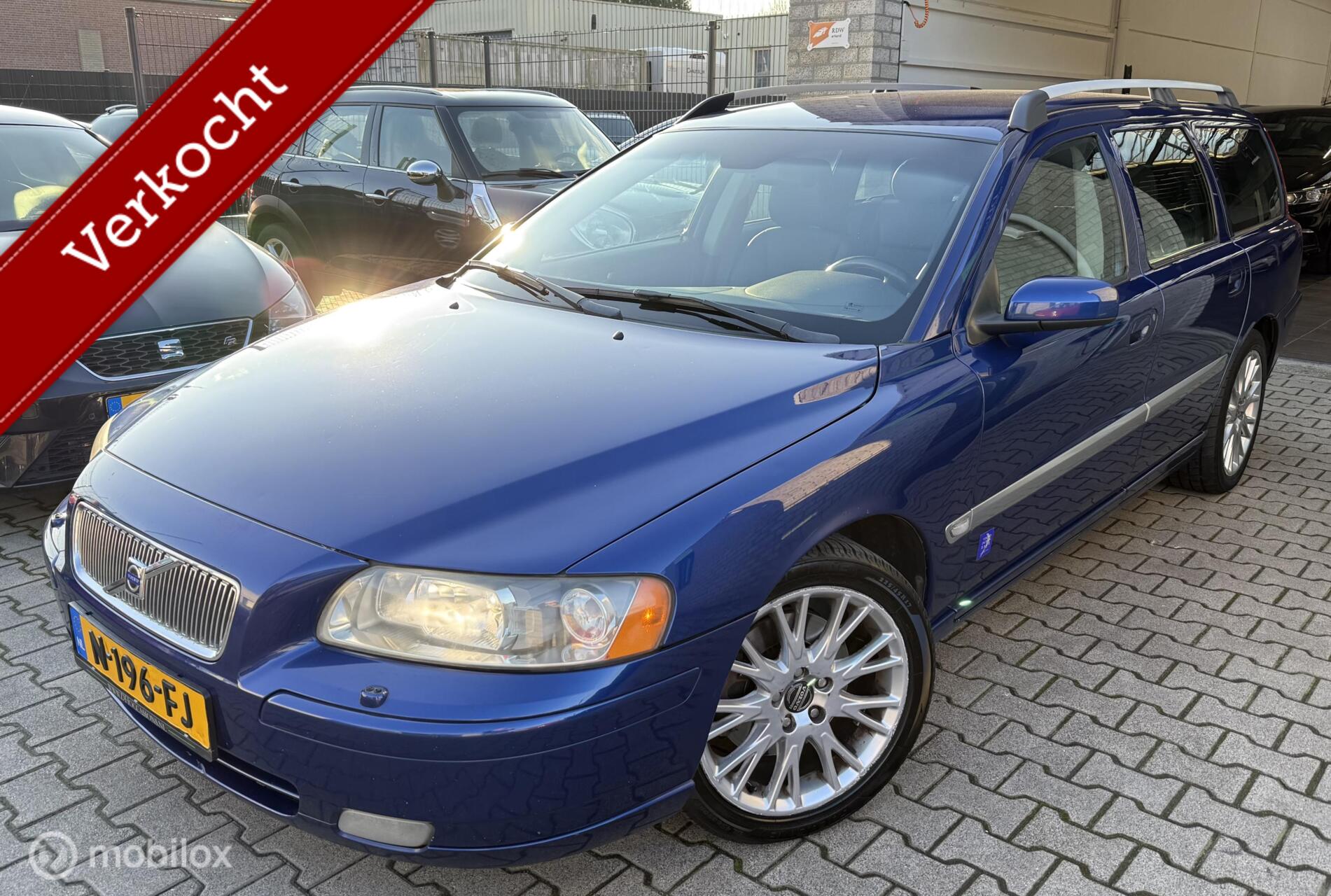 Volvo V70 2.5T Ocean Race / Automaat / 210PK / Airco / N.A.P 2005 - voorkant